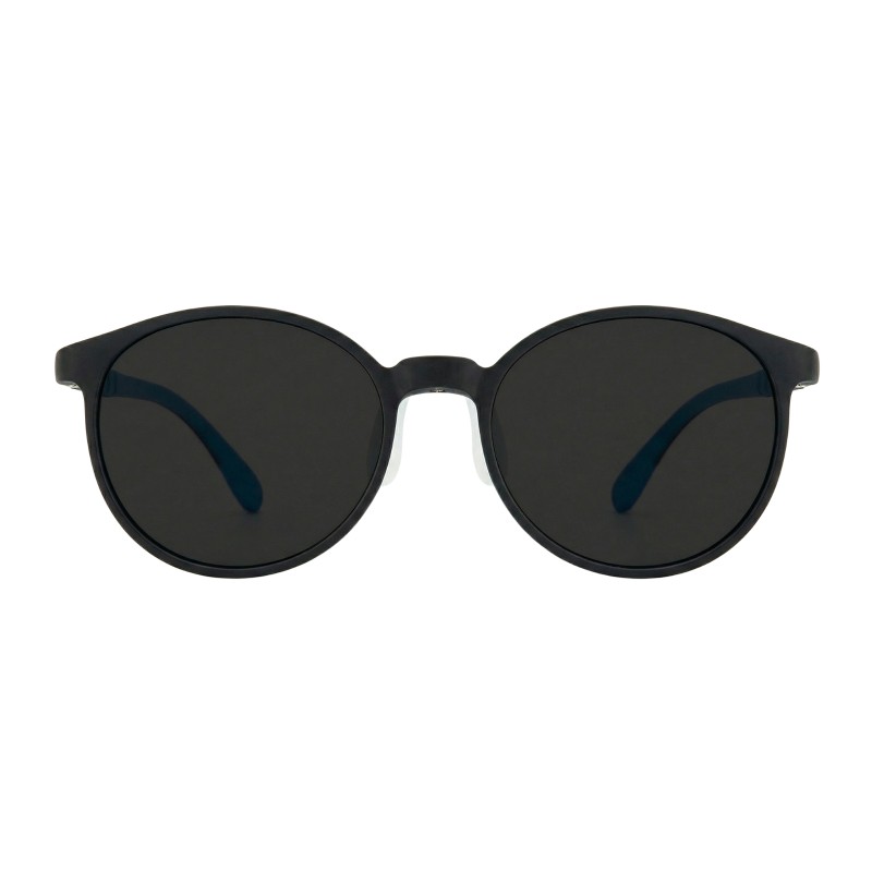 Oval Black/Blue Eyeglasses 