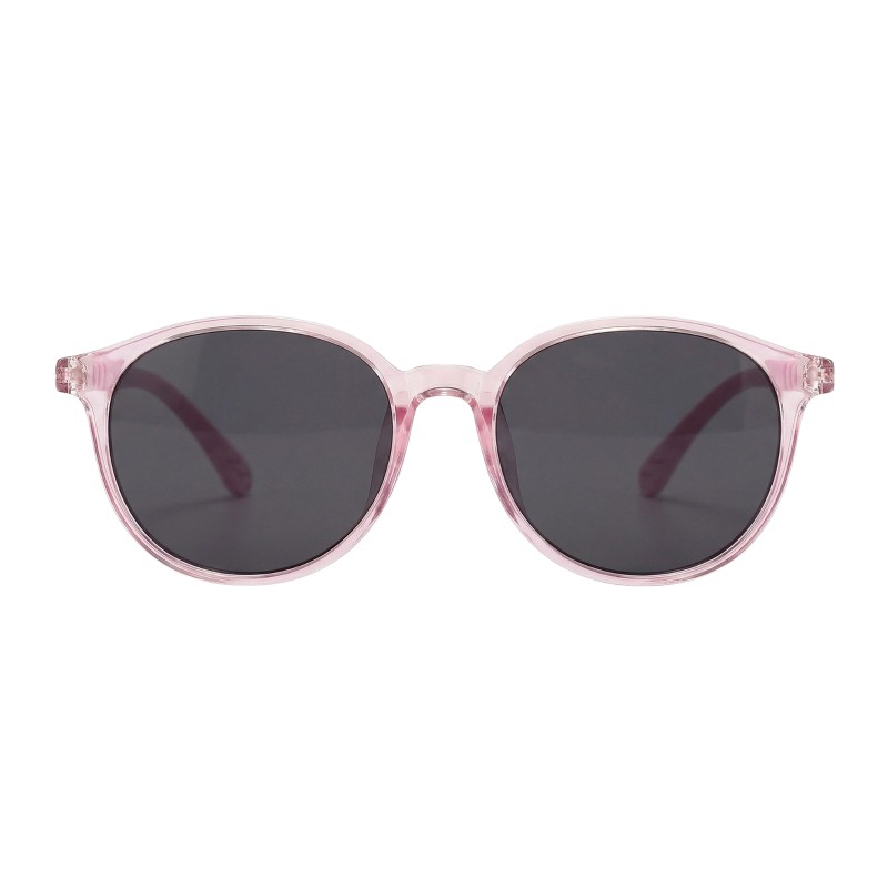 Oval Pink Eyeglasses 