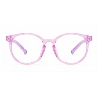 Jordan - Oval Pink Eyeglasses 