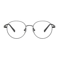 Floyd - Round Black Eyeglasses