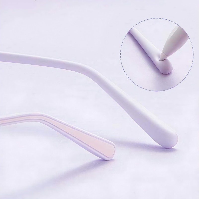 Round Purple Eyeglasses