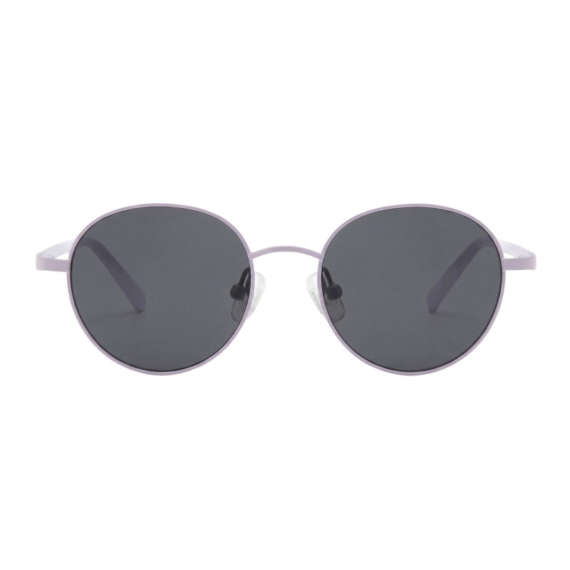 Round Purple Eyeglasses