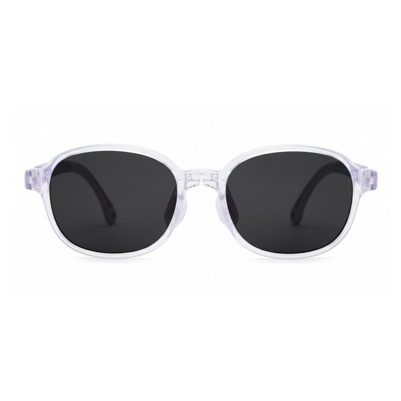 Rectangle Purple Eyeglasses