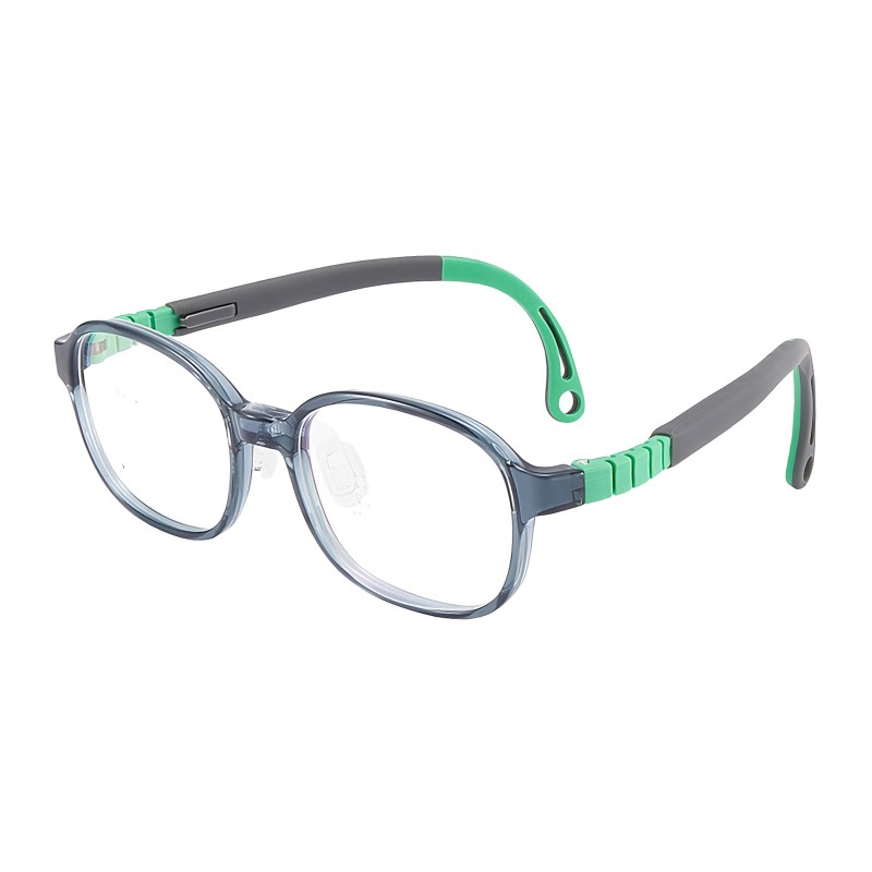 Rectangle Green Eyeglasses