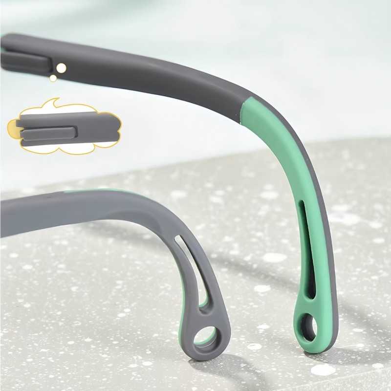 Rectangle Green Eyeglasses