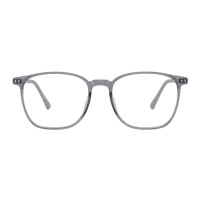 Julian - Rectangle Gray Eyeglasses