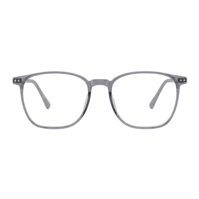 Rectangle Gray Eyeglasses