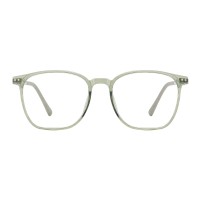 Julian - Rectangle Green Eyeglasses
