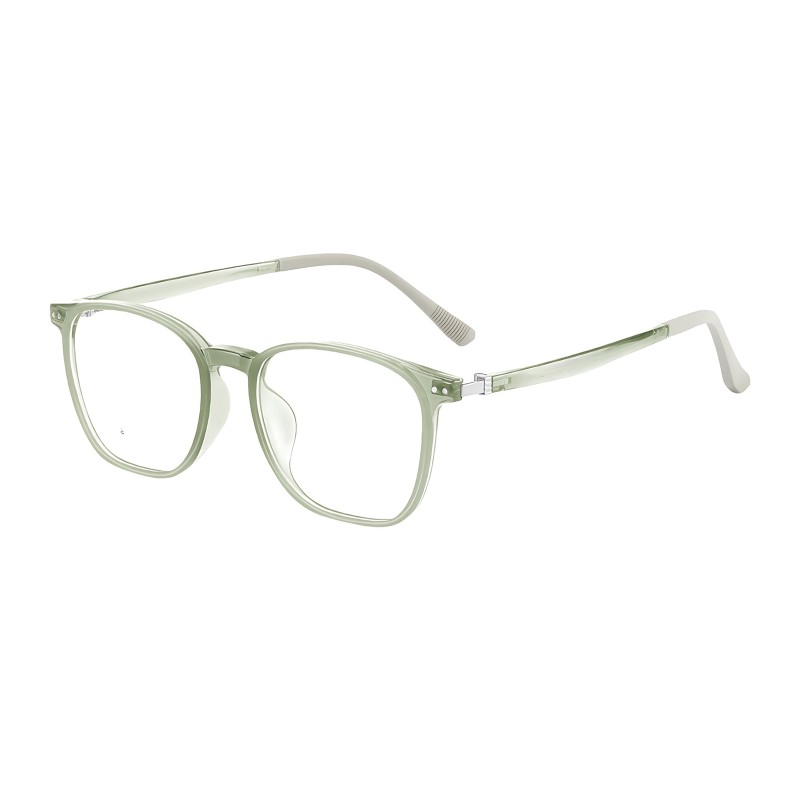 Rectangle Green Eyeglasses