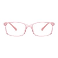 Erica - Rectangle Pink Eyeglasses
