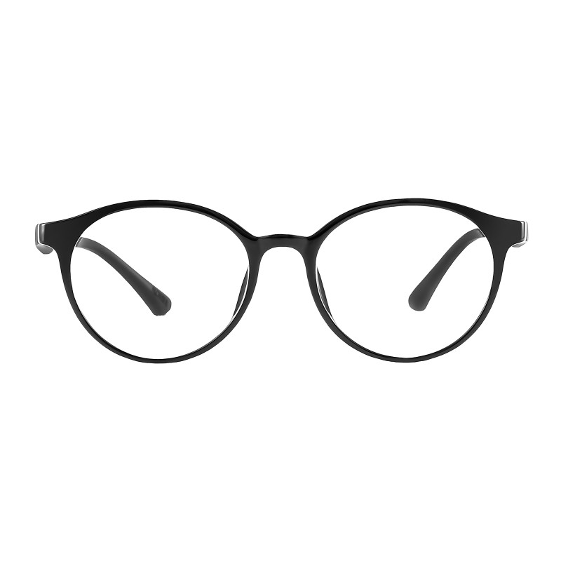 Oval Black Eyeglasses