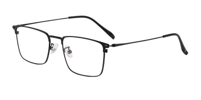 Rectangle Black Eyeglasses