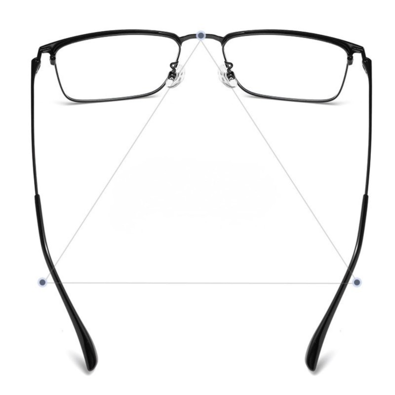 Rectangle Black Eyeglasses