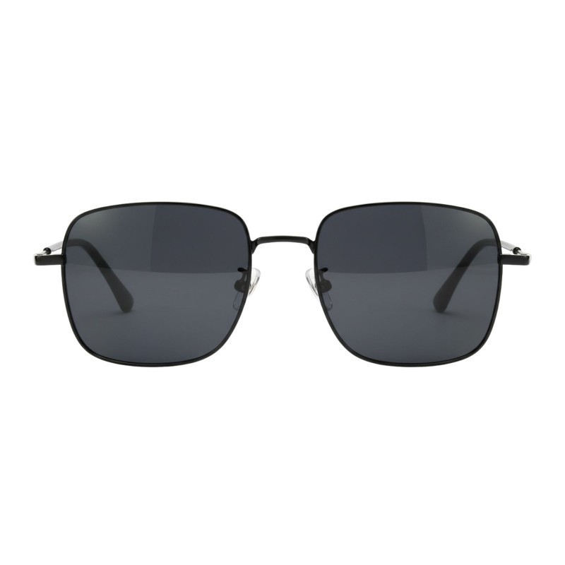 Polygon Black Eyeglasses