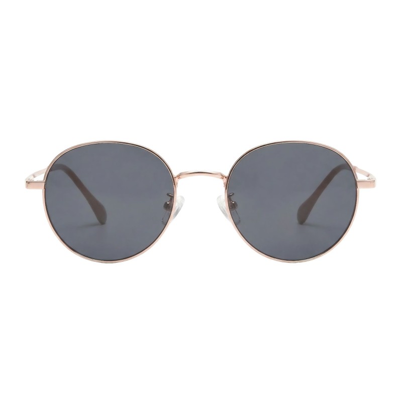Round Rose Gold Eyeglasses