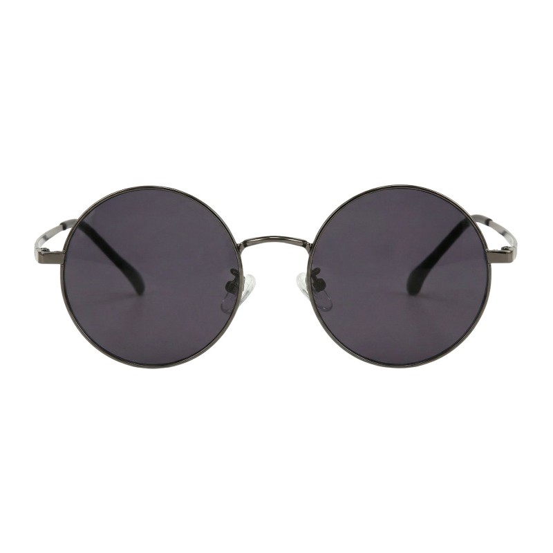 Round Gunmetal Eyeglasses