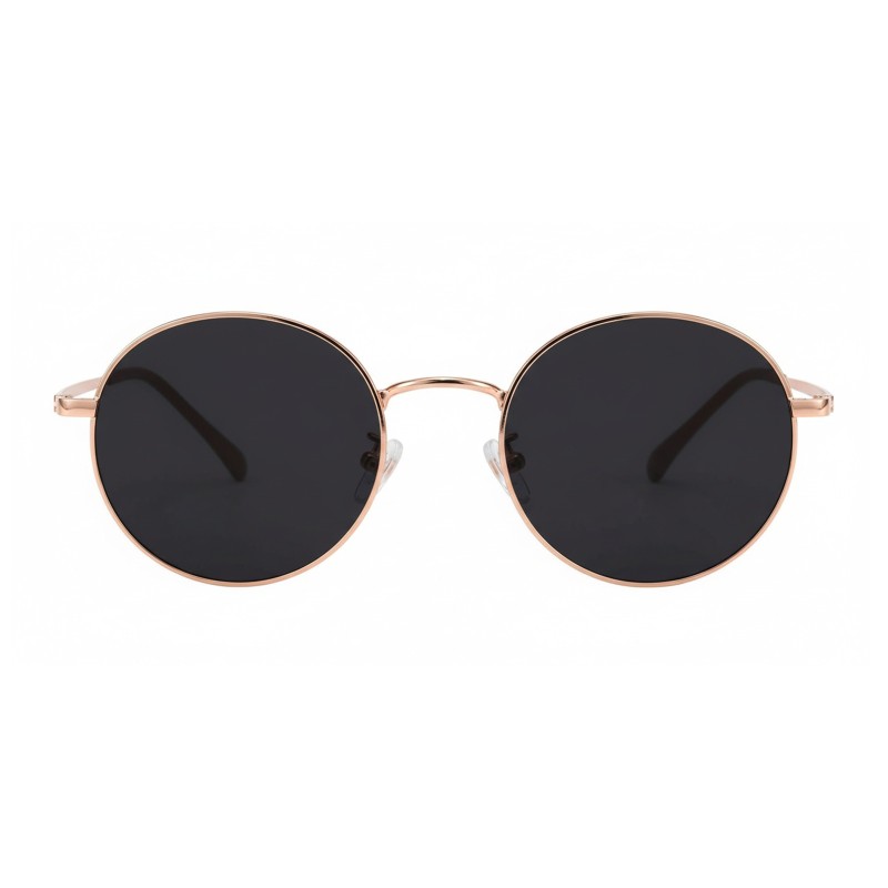 Round Rose Gold Eyeglasses