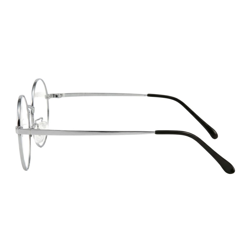 Round Silver Eyeglasses