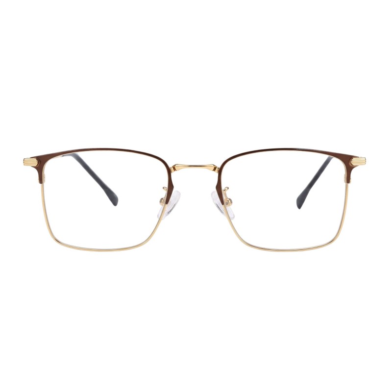 Rectangle Chocolate Eyeglasses