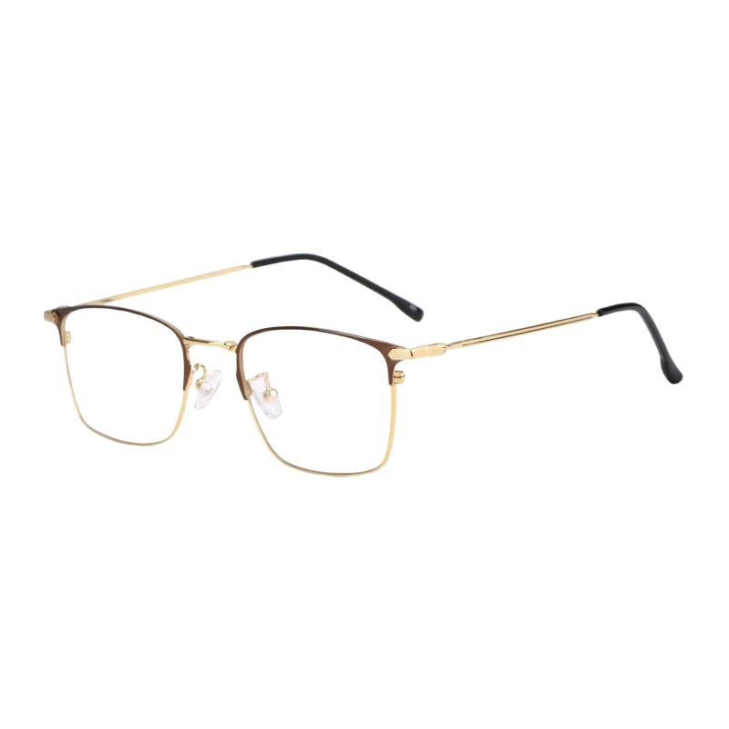 Rectangle Chocolate Eyeglasses