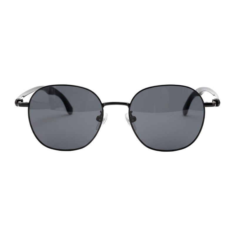 Polygon Black Eyeglasses