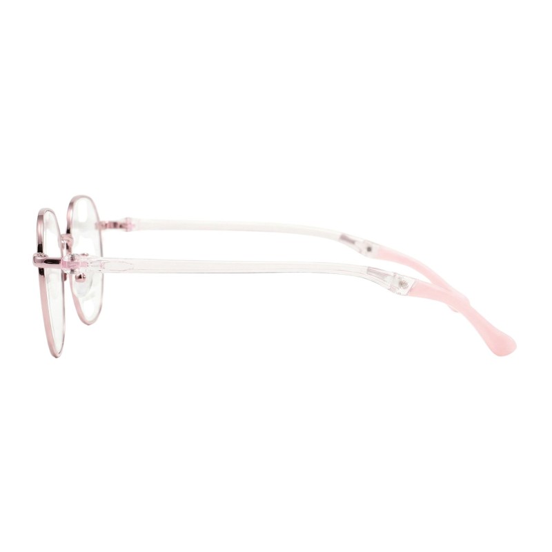 Polygon Pink Eyeglasses