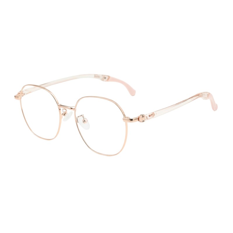 Polygon Rose Gold Eyeglasses