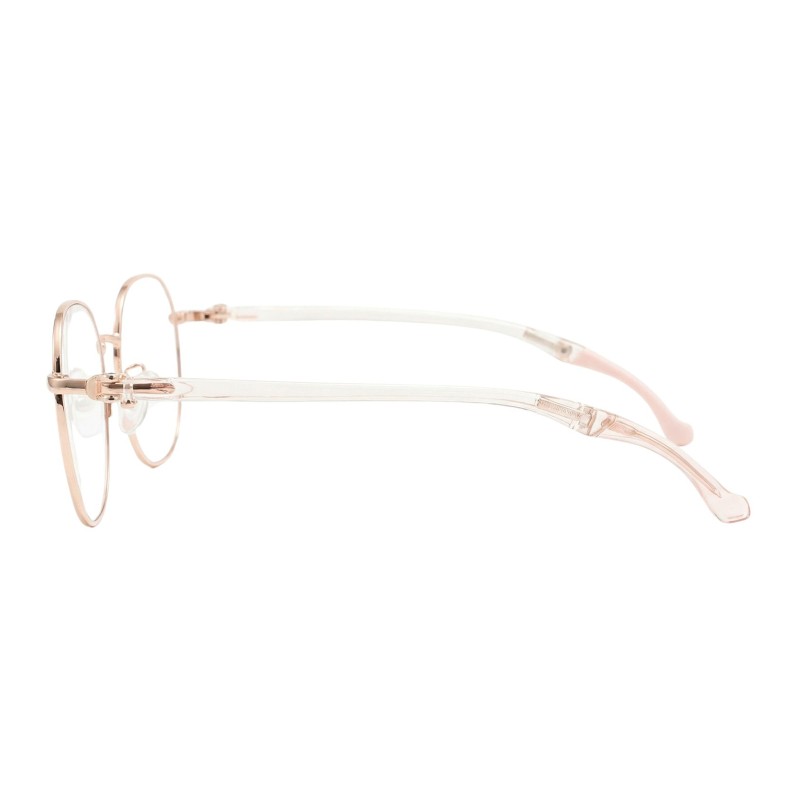 Polygon Rose Gold Eyeglasses