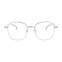 Barton - Polygon Silver Eyeglasses
