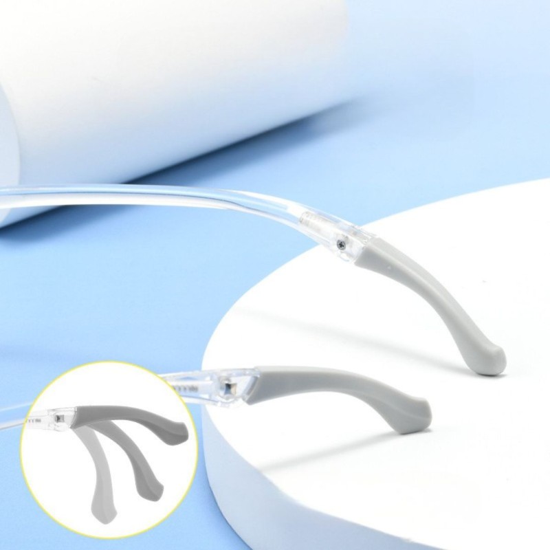 Polygon Silver Eyeglasses