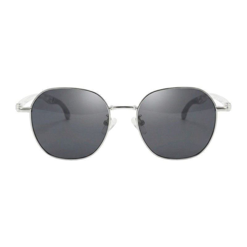 Polygon Silver Eyeglasses