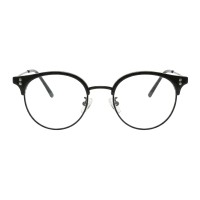 Round Black Eyeglasses
