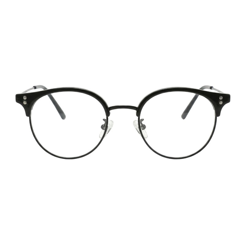 Round Black Eyeglasses
