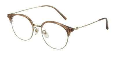 Round Golden Eyeglasses