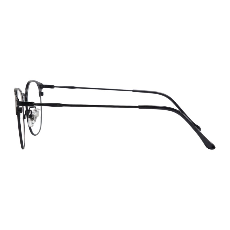 Round Black Eyeglasses