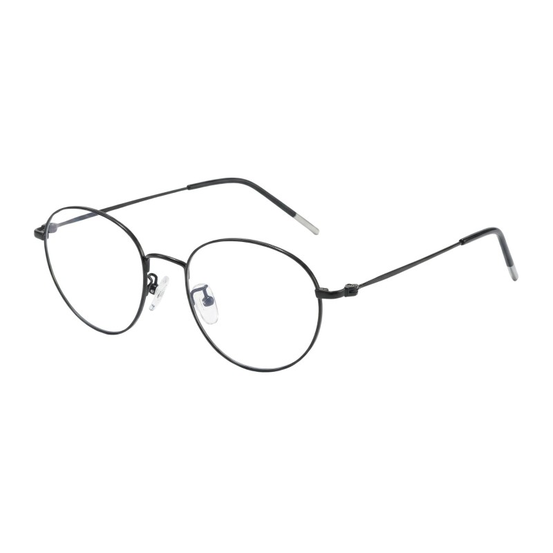 Round Black Eyeglasses