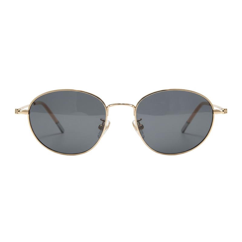 Round Champagne Eyeglasses