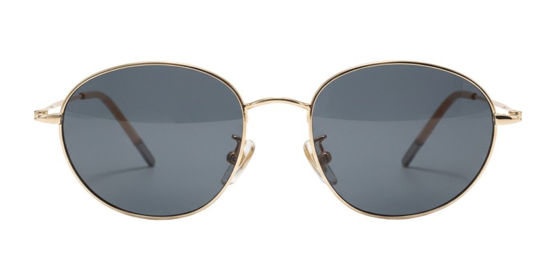 Aurelia Golden Oval Prescription Glasses additional view