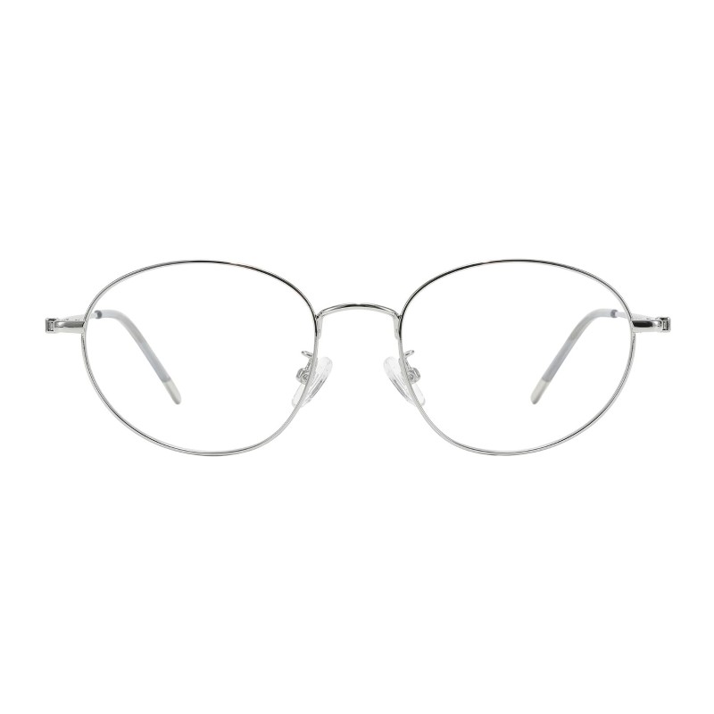 Round Silver Eyeglasses