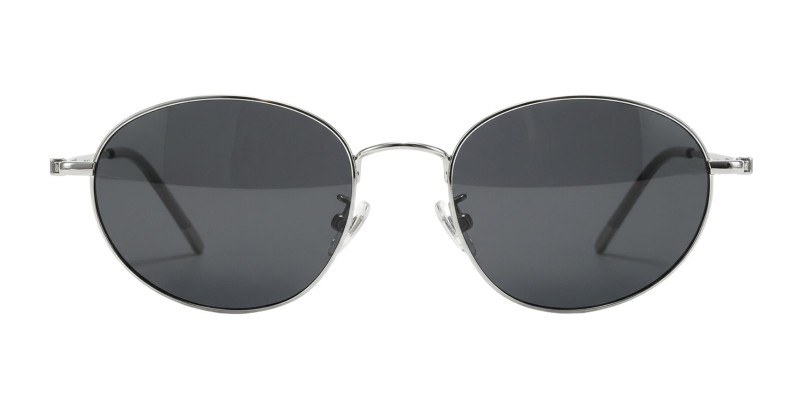Aurelia Silver Oval Prescription Glasses additional view