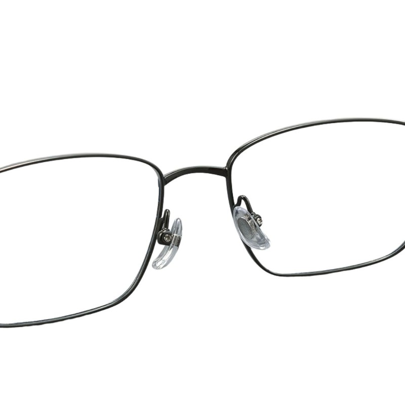 Rectangle Gunmetal Eyeglasses