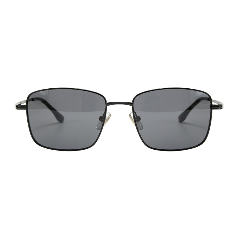 Rectangle Gunmetal Eyeglasses