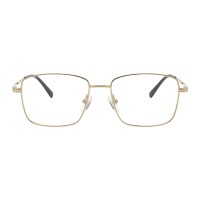 Aubrey - Rectangle Golden Eyeglasses