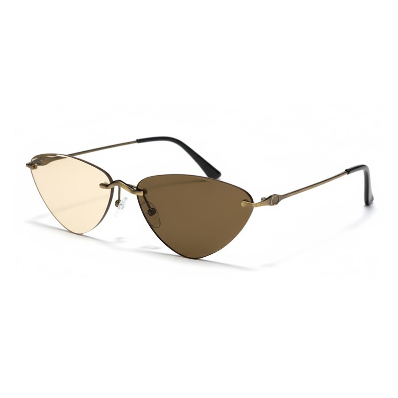 Cat Eye Bronze Sunglasses
