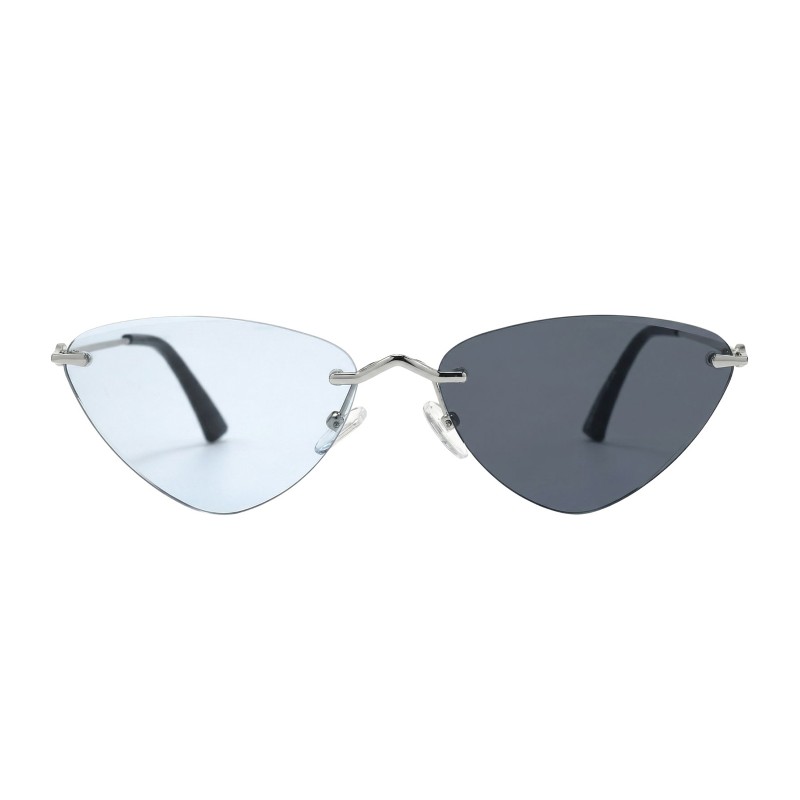 Cat Eye Blue Sunglasses