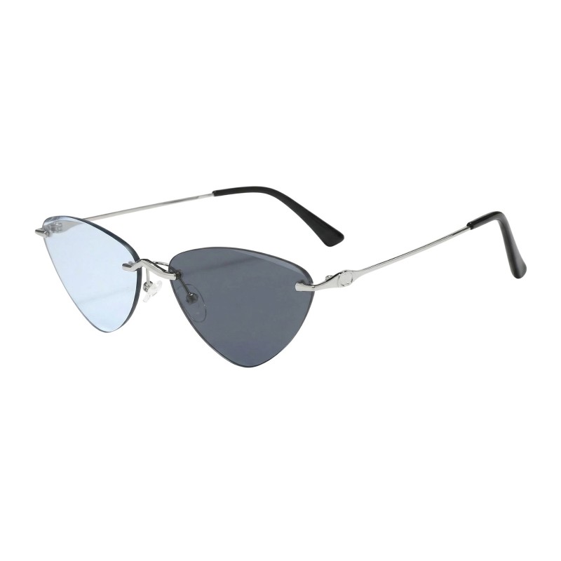 Cat Eye Blue Sunglasses