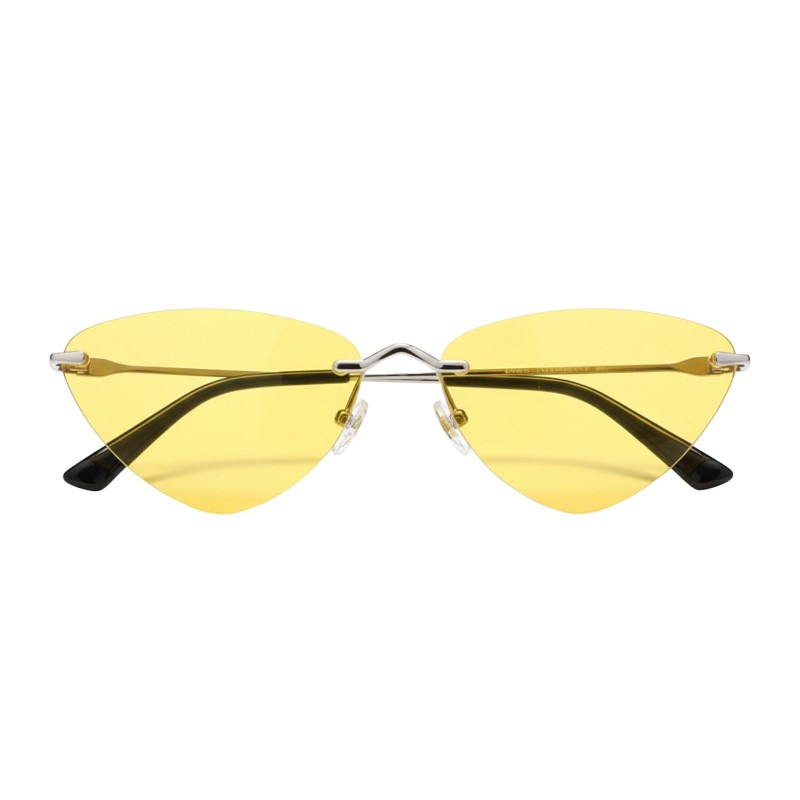 Cat Eye Yellow Sunglasses