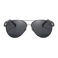 Aviator Gunmetal Sunglasses