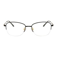 Oval Black Eyeglasses