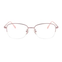 Oval Pink Eyeglasses